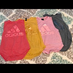 Adidas Muscle Tank - Sold Together FIT LIKE SMALL
